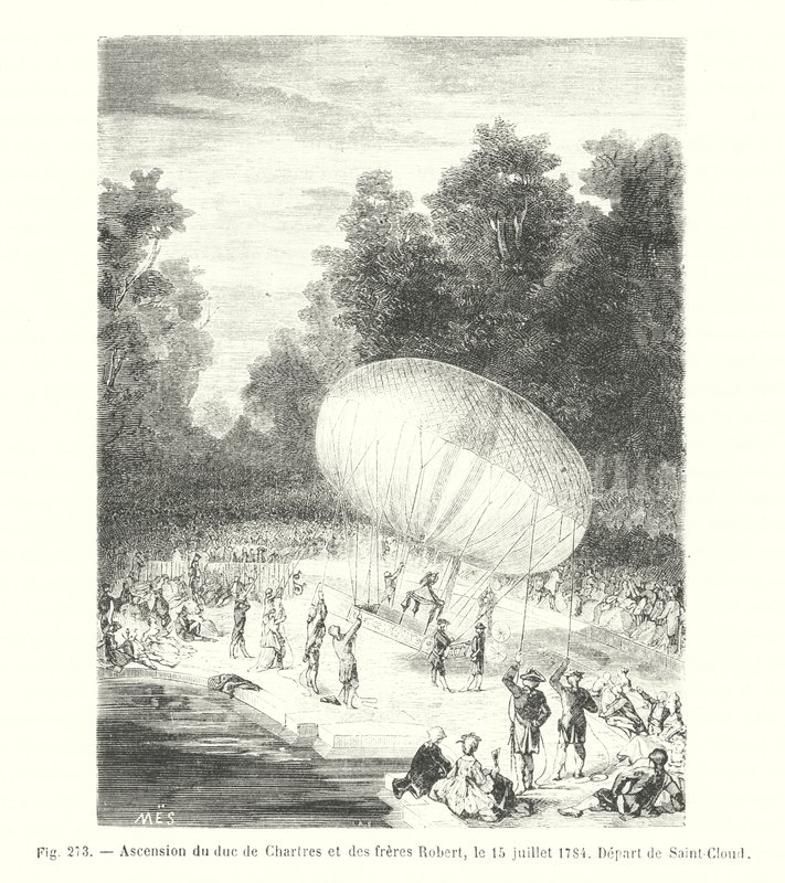 Chartres Dükü ve Robert kardeşlerin Yükselişi, 15 Temmuz 1784, Saint-Cloud
