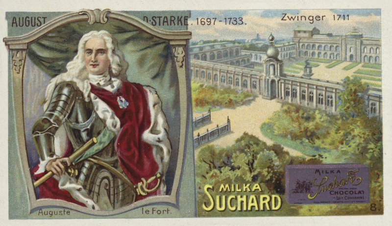 Augustus II Güçlü, Polonya Kralı ve Zwinger Sarayı, Dresden by European School