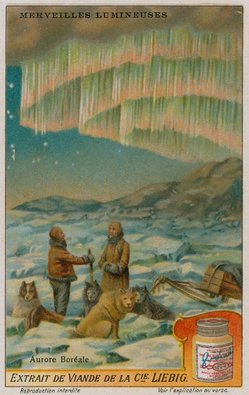 Aurora borealis by European School