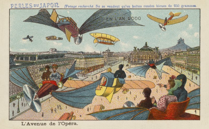 2000 yılında Avenue de lOpera, Paris by European School