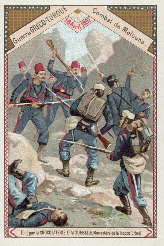 Melouna Muharebesi, Türk-Yunan Savaşı, 18 Nisan 1897 by European School
