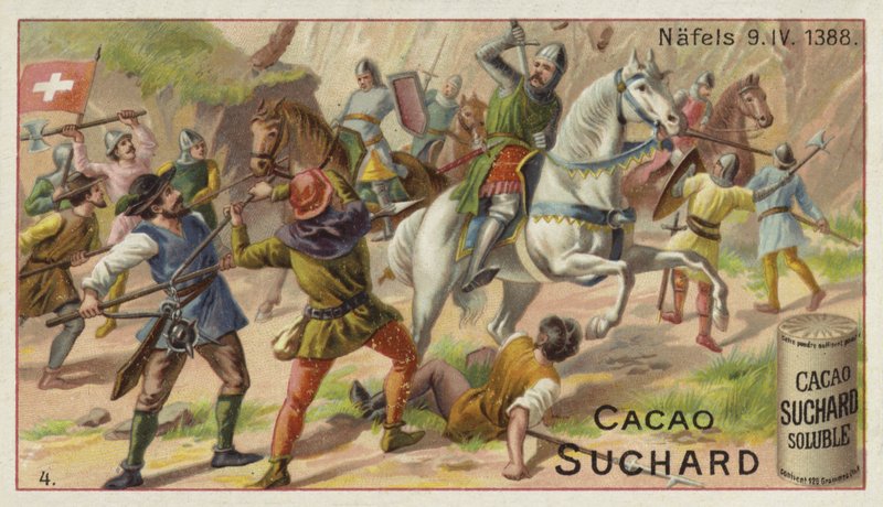 Naefels Savaşı, İsviçre, 9 Nisan 1388 by European School