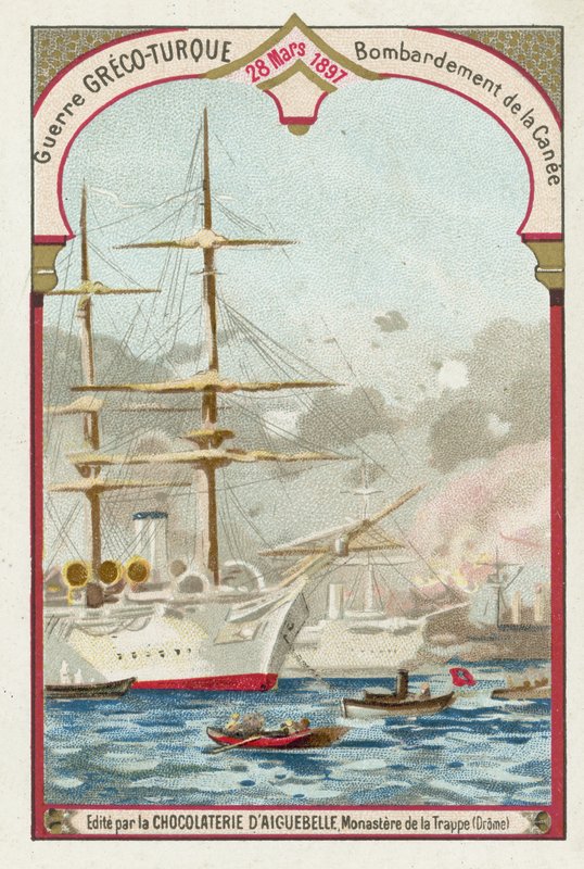 Hanya Bombardımanı, Girit, Türk-Yunan Savaşı, 28 Mart 1897 by European School