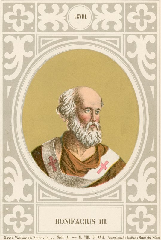 Bonifacius III by European School