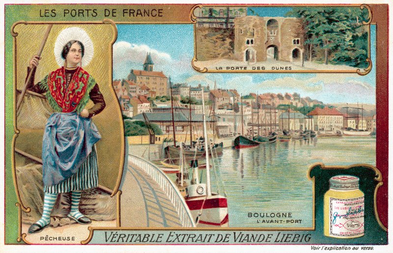 Boulogne (kromolitho) by European School