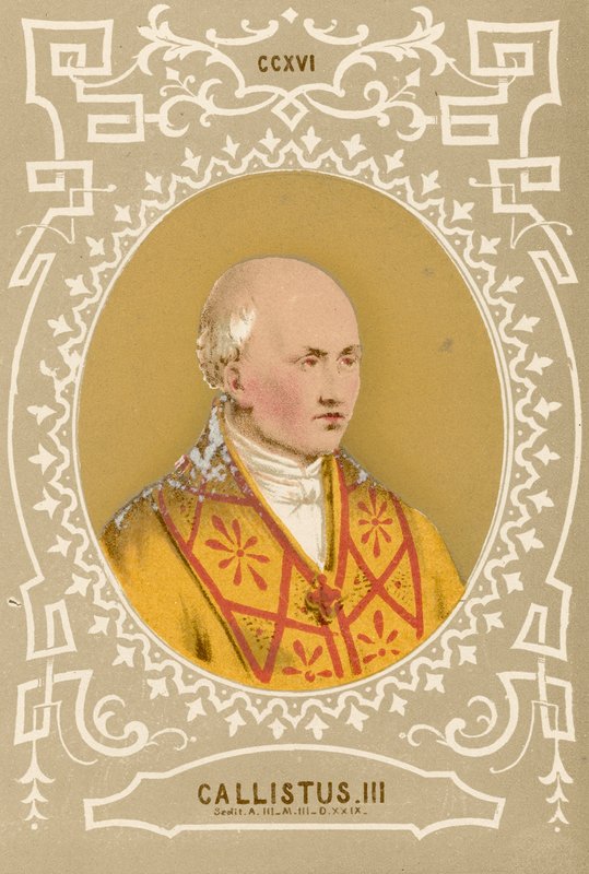 Kalistus III by European School