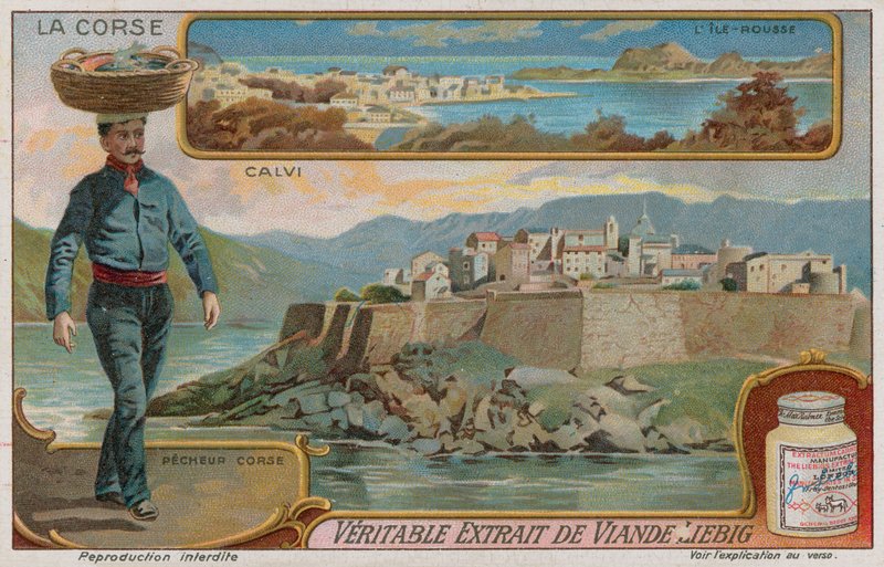 Calvi, Isula Rossa ve bir balıkçı by European School