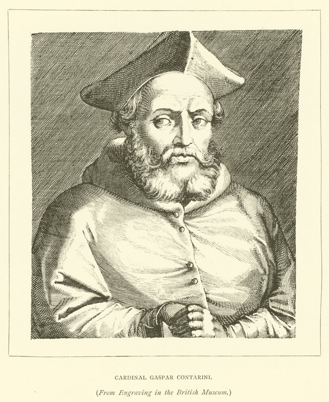 Kardinal Gaspar Contarini (gravür) by European School