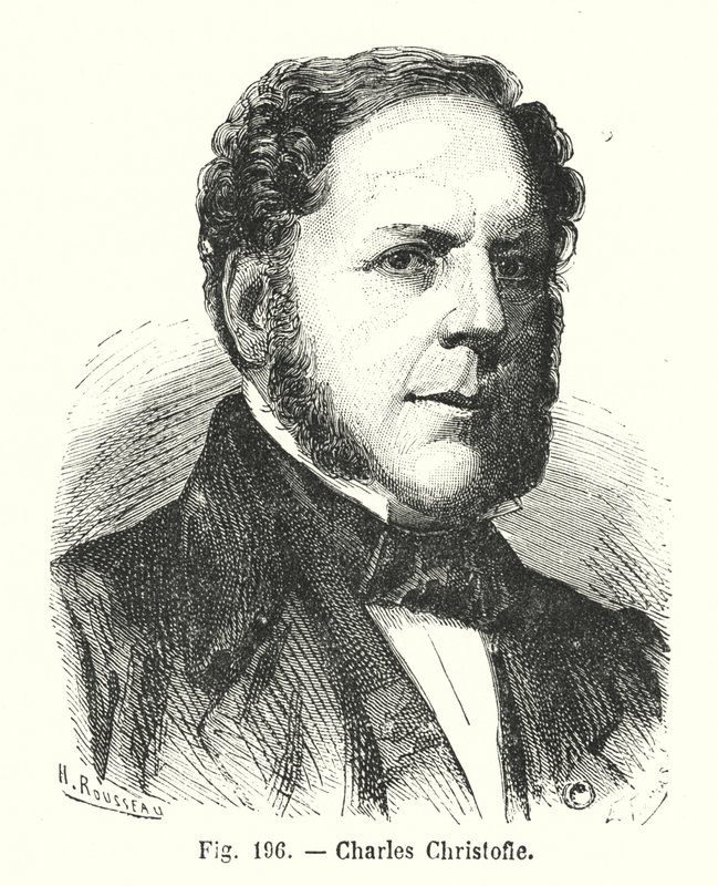Charles Christofle (gravür) by European School