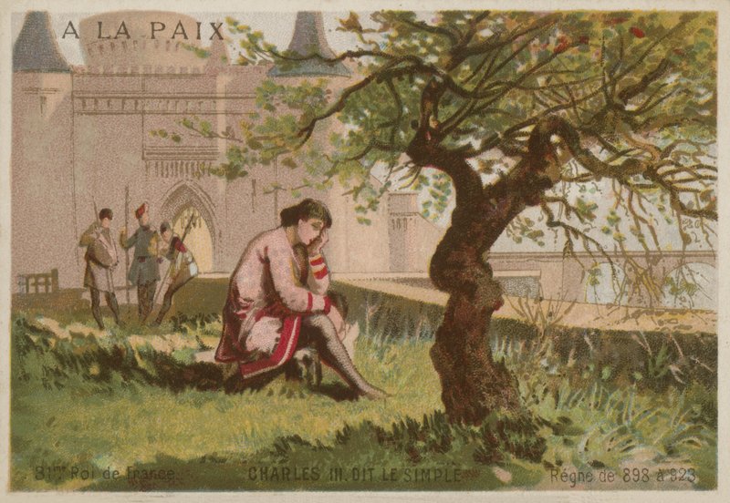 Basit Charles, Batı Francia Kralı by European School