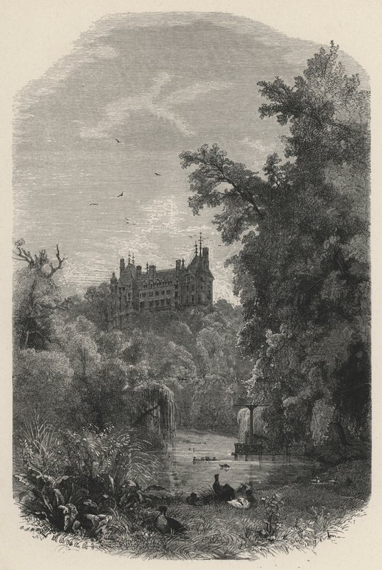 Chateau De Mouchy (gravür) by European School