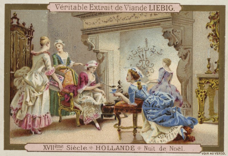 Noel Gecesi, Hollanda, 17. Yüzyıl by European School