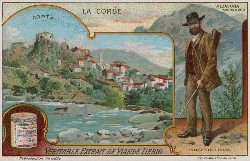 Corte, Vizzavona, Monte DOro ve bir avcı by European School