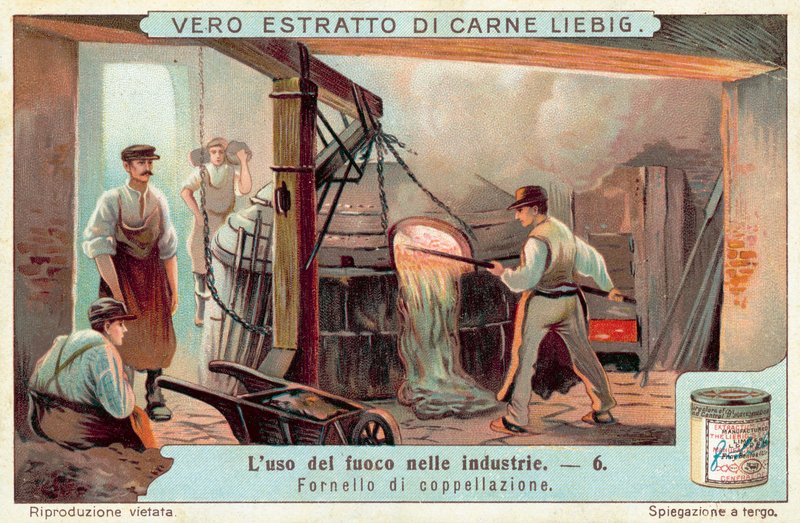 Kupelasyon fırını (chromolitho) by European School
