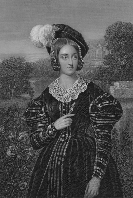 Dorus-Gras, Marguerite De Valois (gravür) by European School