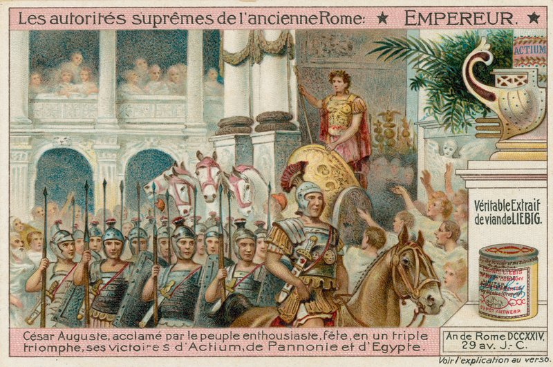 İmparator, Caesar Augustus by European School