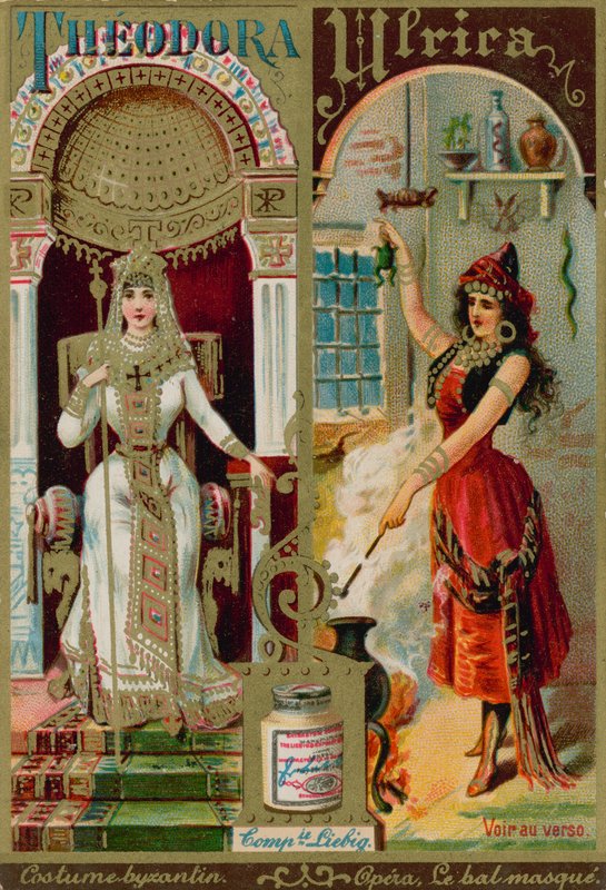 İmparatoriçe Theodora ve Ulrica by European School