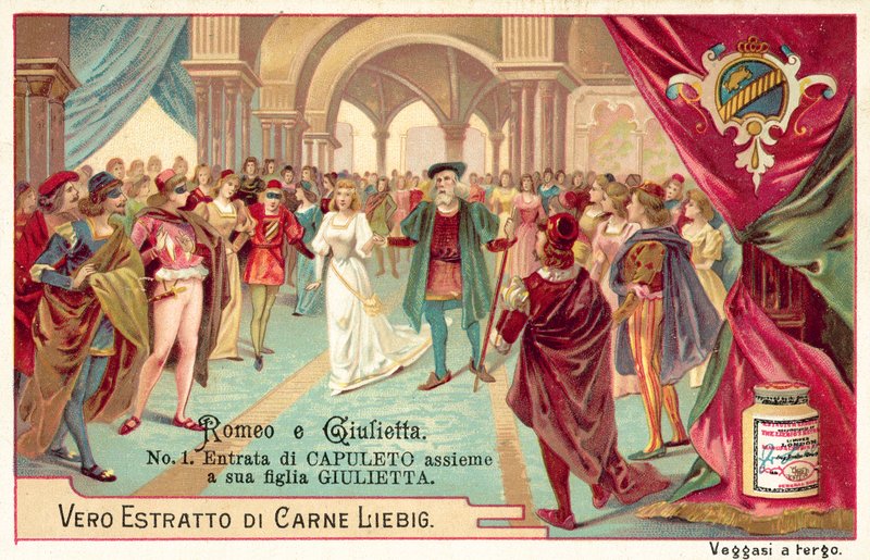 Lord Capulet ve kızı Juliet