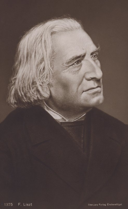 Franz Liszt, Macar besteci (lito) by European School