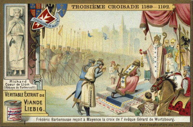 Frederick Barbarossa, Haçı Würzburg Piskoposu