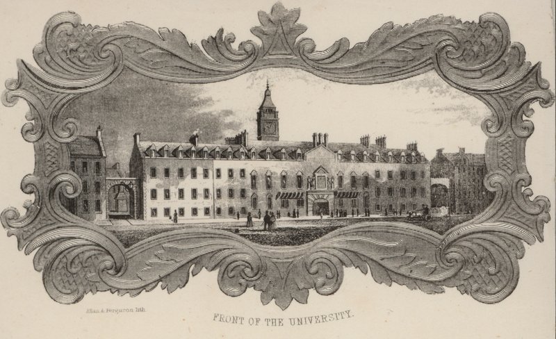 Üniversitenin Önü, Glasgow, İskoçya by European School