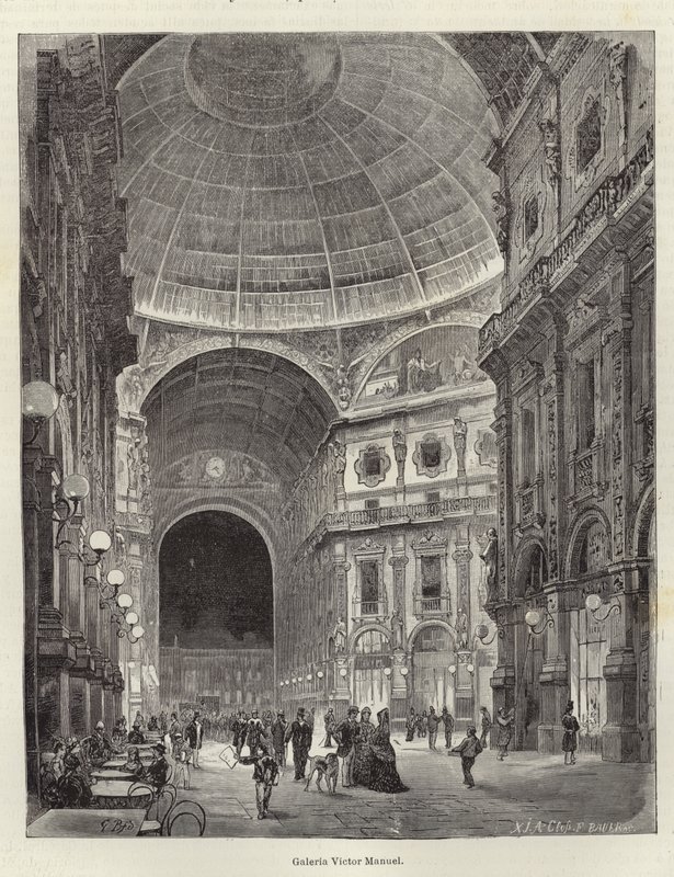 Vittorio Emanuele II Galerisi by European School
