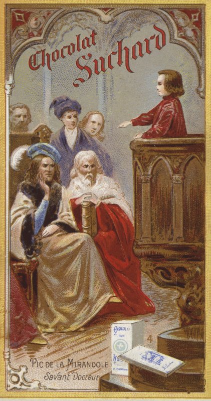Giovanni Pico della Mirandola, İtalyan filozof, çocukken by European School