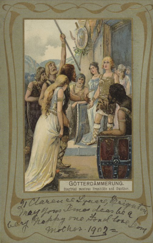 Gotterdammerung, Siegfried Brunhilde ve Gunther