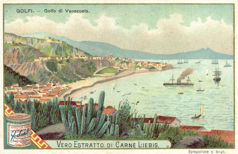 Venezuela Körfezi (chromolitho) by European School