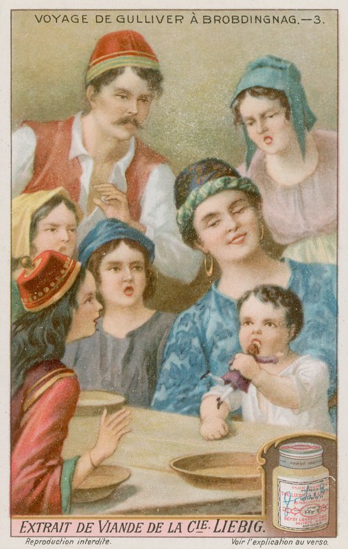 Gulliver kocaman bir bebek tarafından yakalandı by European School
