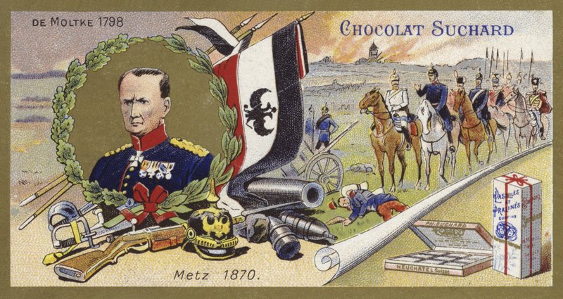 Helmuth von Moltke Elder ve Metz Kuşatması, Fransa, 1870 by European School
