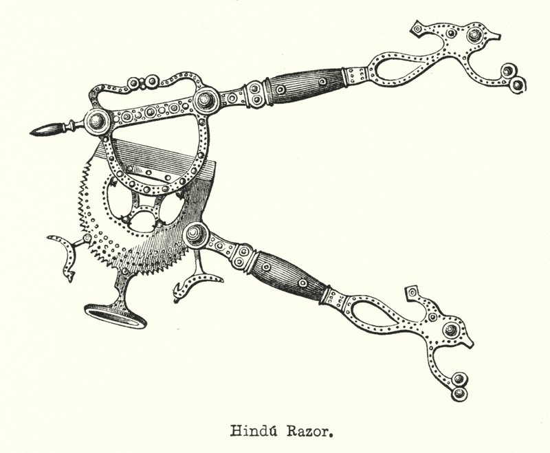 Hindu jilet (gravür) by European School