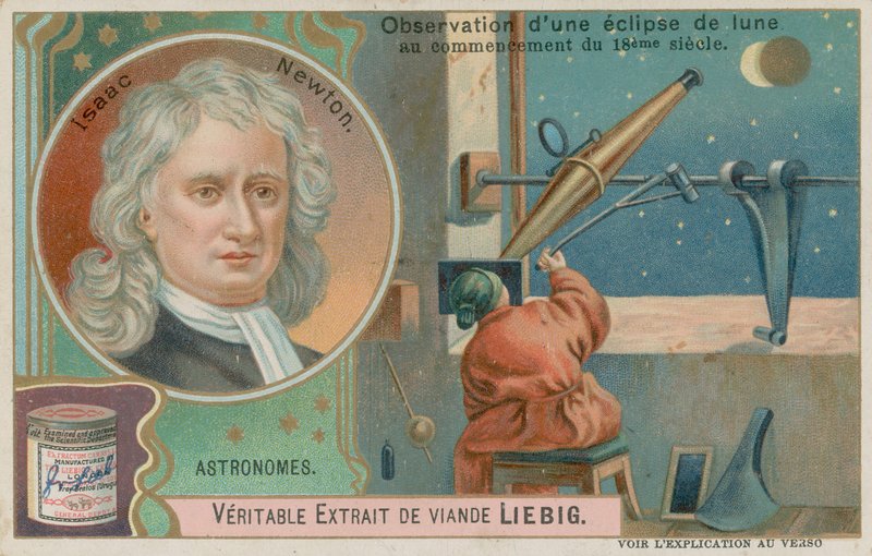 Isaac Newton ve Ay tutulması by European School