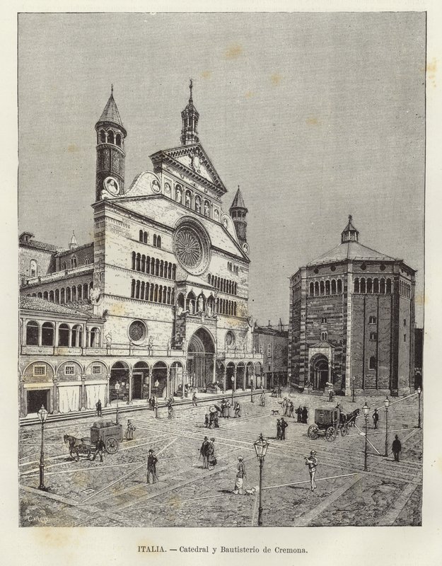 İtalya - Cremona Katedrali ve Vaftizhanesi by European School
