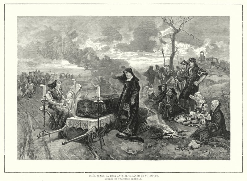 Kastilyalı Joanna kocası Burgonya Dükü Philip the Fair