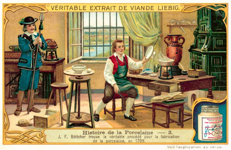 Johann Friedrich Boettger porselen üretim sürecini keşfediyor by European School