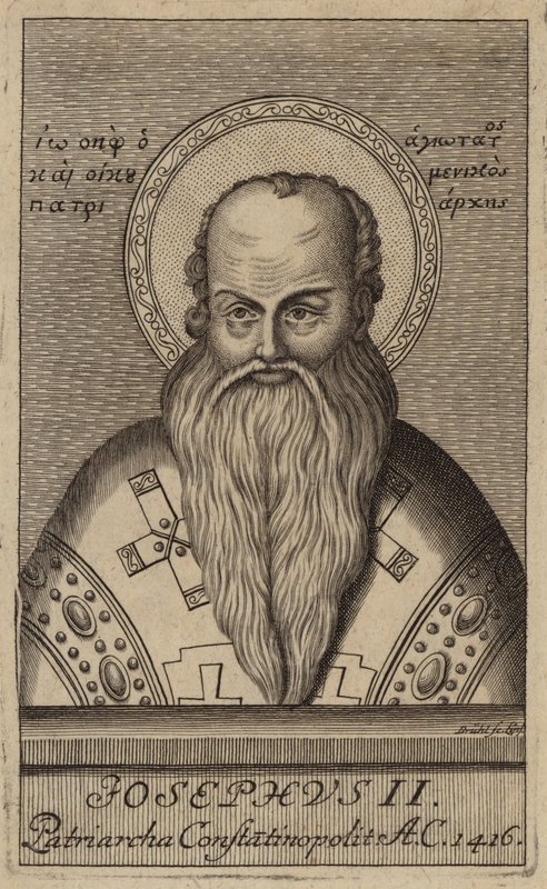 Joseph II, Konstantinopolis Patriği (gravür) by European School