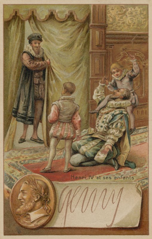 Fransa Kralı IV. Henry çocuklarıyla birlikte by European School