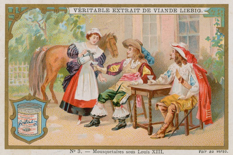 Kral Louis XIII Silahşörler by European School