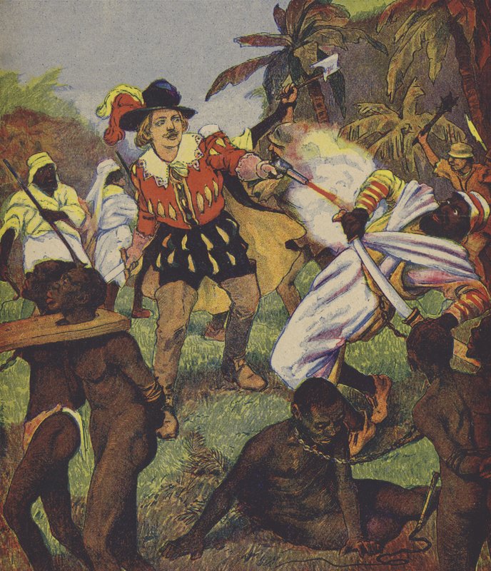 Klaus Störtebeker (renkli taş baskı) by European School