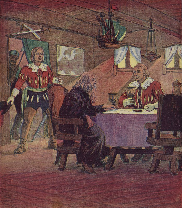Klaus Störtebeker (renkli taş baskı) by European School