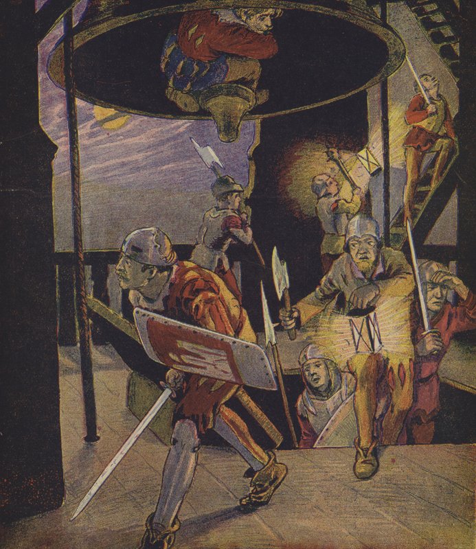 Klaus Störtebeker (renkli taş baskı) by European School