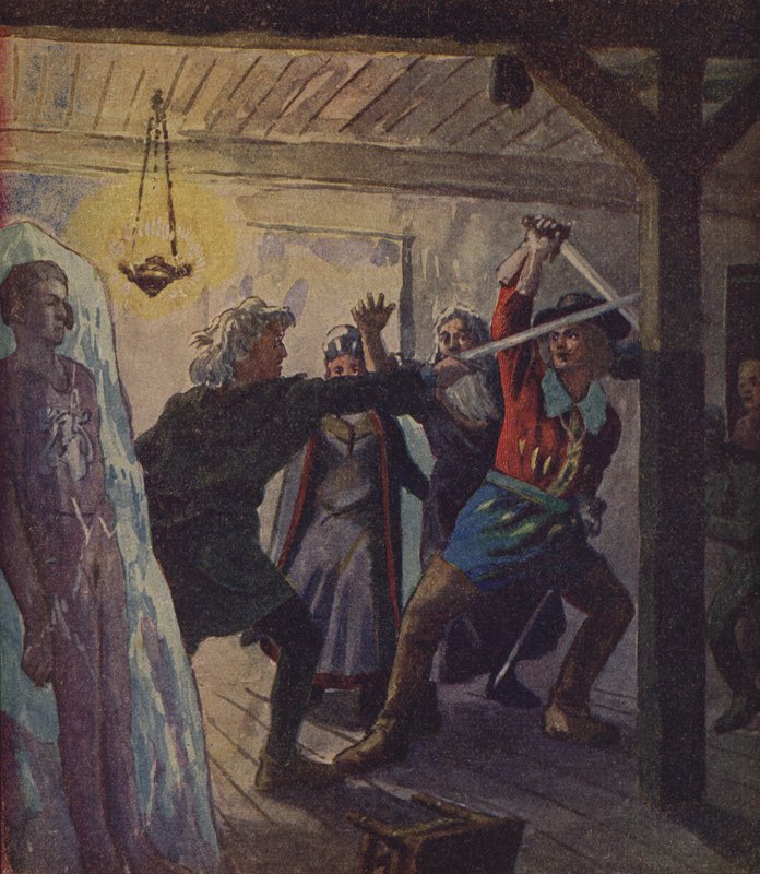 Klaus Störtebeker (renkli taş baskı) by European School