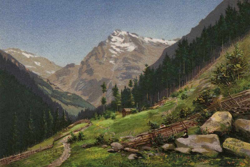 Luzern Gölü: Maderanertal (renkli taş) by European School