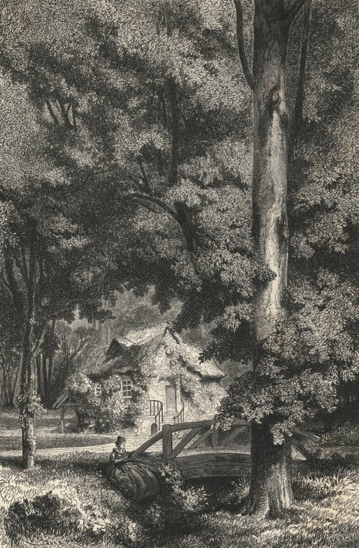Petit Trianon (gravür) by European School
