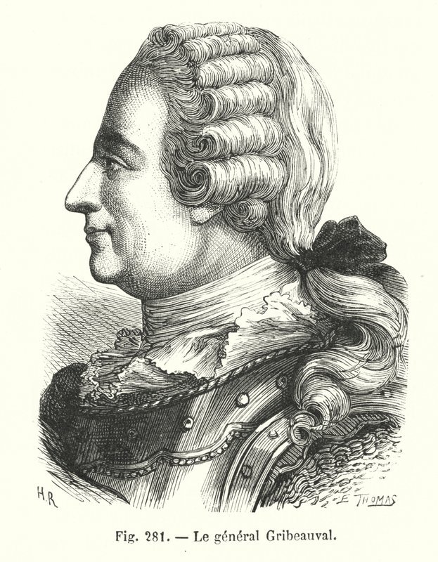 Le general Gribeauval (gravür) by European School