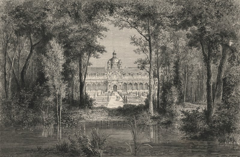 IV. Henri Altında Tuileries (gravür) by European School