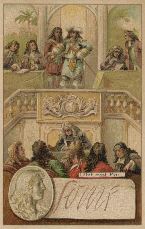 Letat, cest moi: Fransa Kralı XIV. Louis by European School