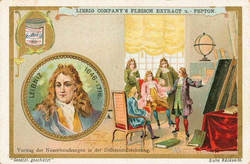 Liebniz, Liebig kartı, 20. yüzyıl başı (kromo) by European School