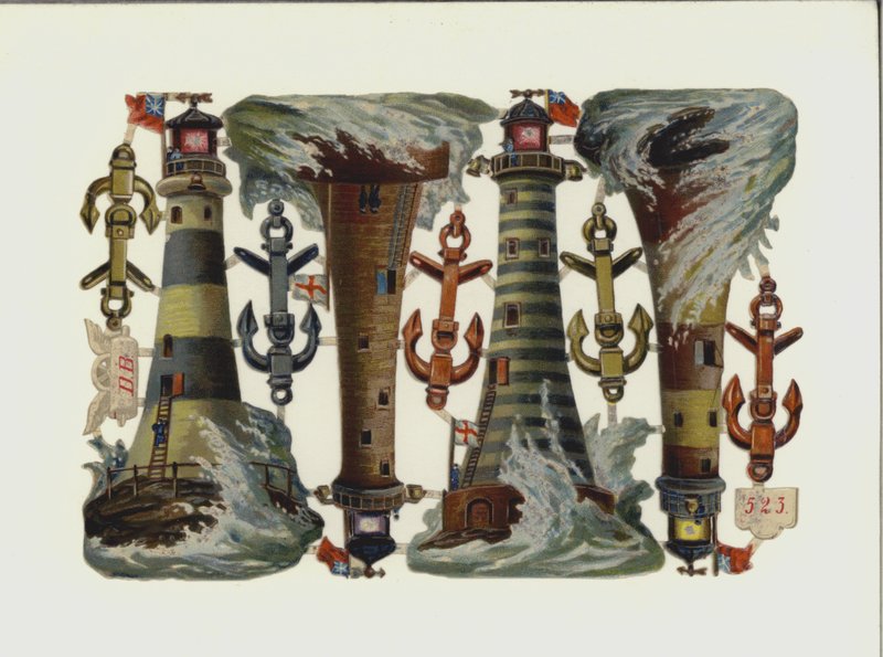 Deniz Feneri (kromolitho) by European School